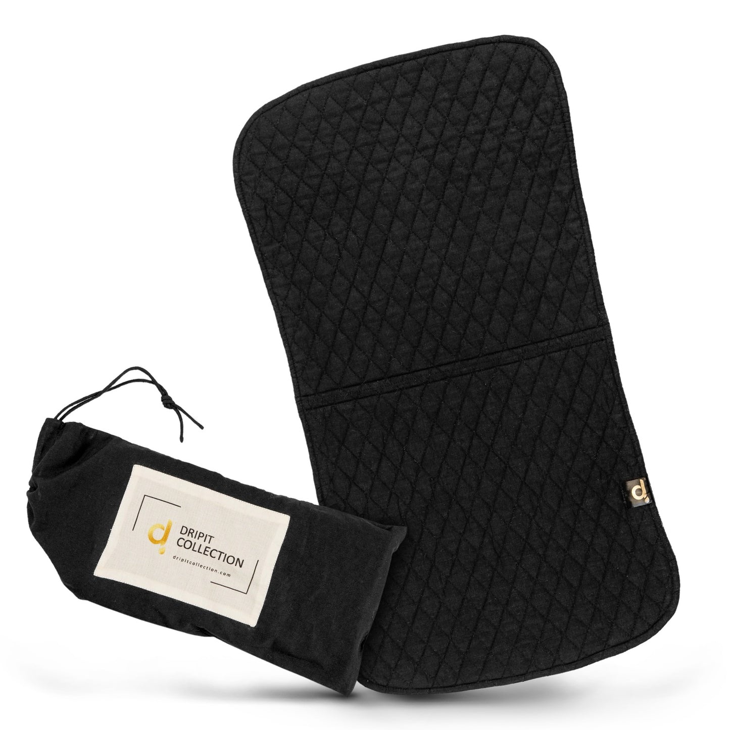 Dripit® Napkin with Storage  Bag - Midnight Black