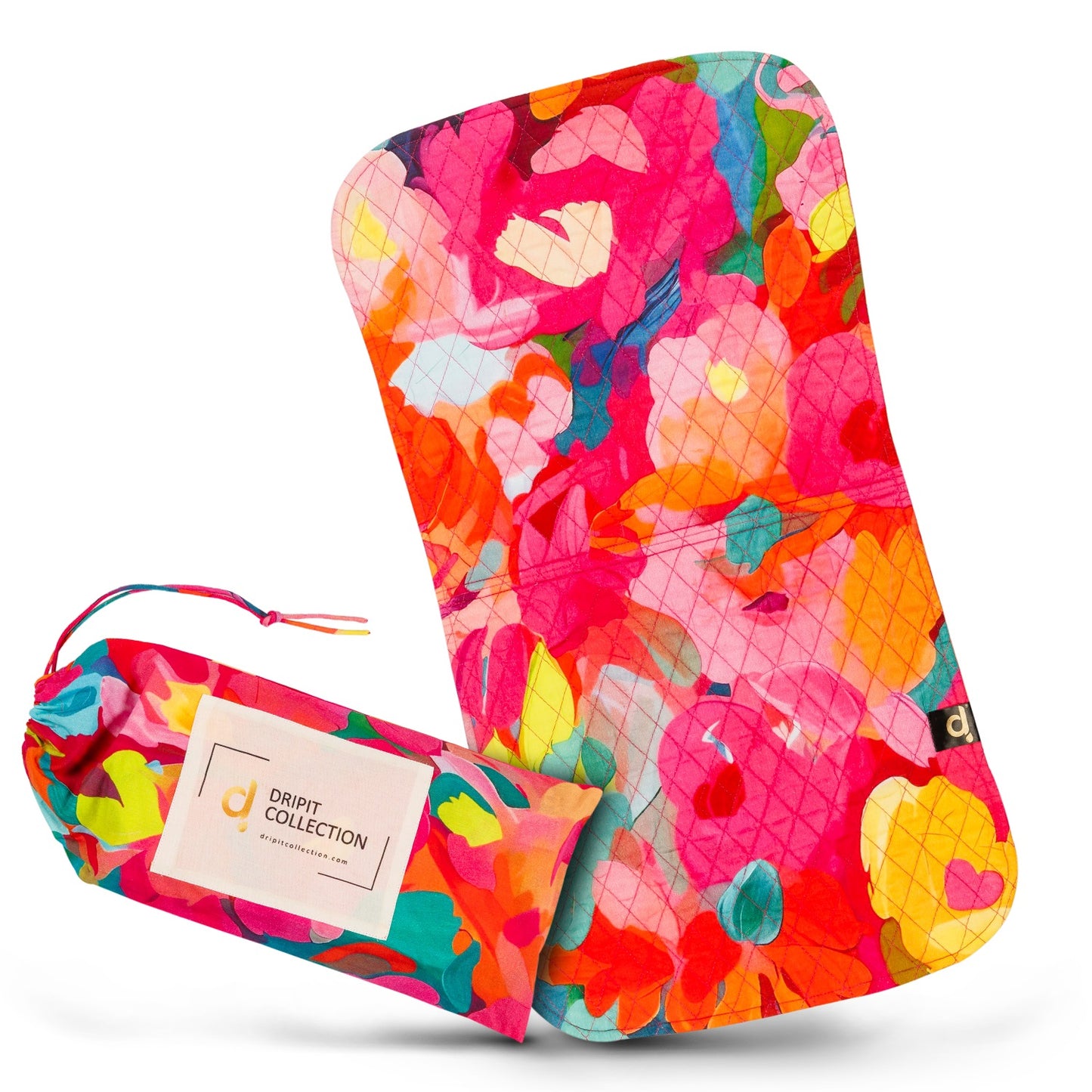 Dripit® Travel Napkin with Storage Bag - Floral Splash